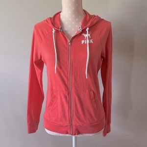 PINK VICTORIA’S SECRET Zip Up Hoodie